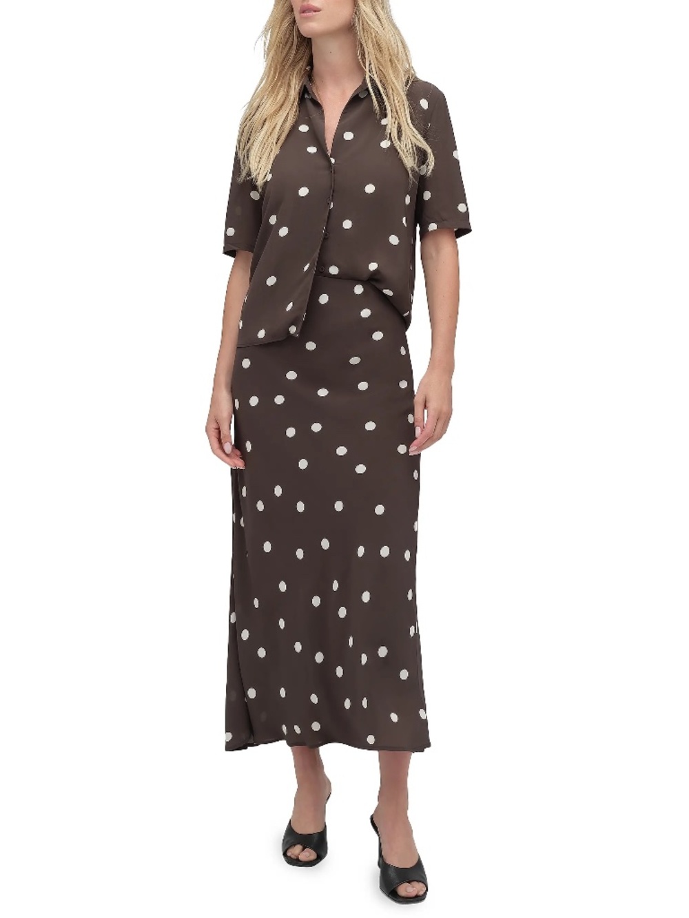 Favorite Daughter - The Sunny Polka Dot Shirt - Picture 11 of 11
